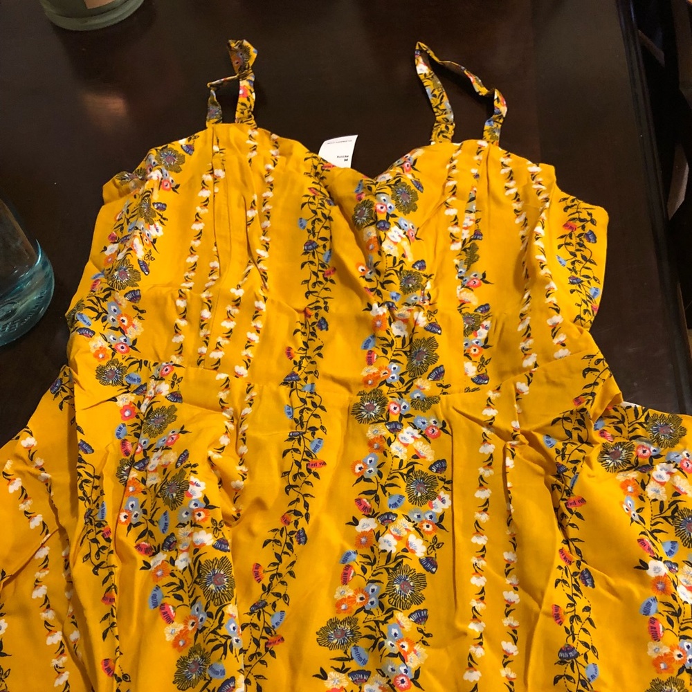 Floral fit and flare dress!